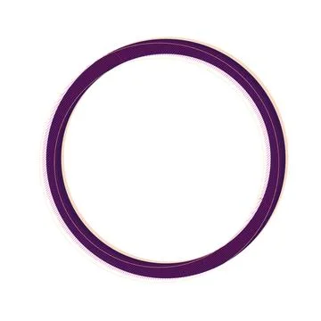 Circle progress bar spinning on a white background. Stock Illustration