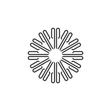 Circle Propeller Logo Template Illustration Design. Vector EPS 10. Illustrazione stock