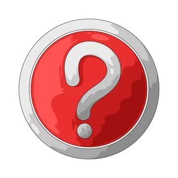 Circle question illustration Stock Illustration