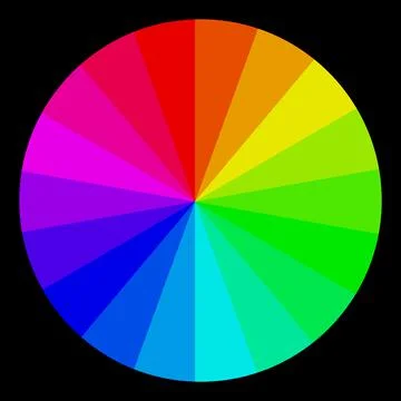 Circle rainbow Stock Illustration