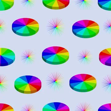 Circle rainbow Stock Illustration