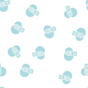 Circle of relationships glyph vector seamless pattern Stock Illustration