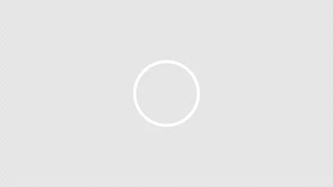 Circle Ring Click Effect Animation on Transparent Background with Alpha Channel Stock Footage 340181845