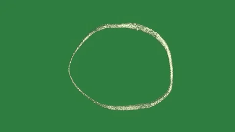 Circle on ring hole in the middle cartoonish Stock Footage 335978682