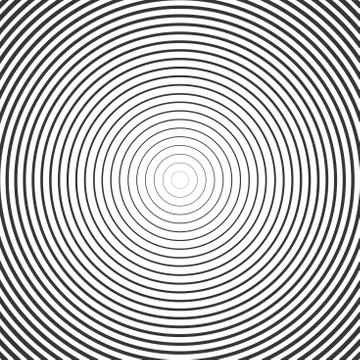 Circle Ring Hypnotic Background. Vector Illustrazione stock