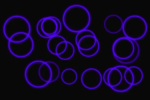 Circle ring particle color CG background wallpaper Illustrazione stock