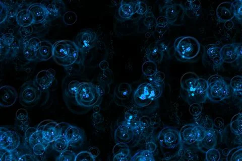 Circle ring particle color CG background wallpaper Stockillustratie