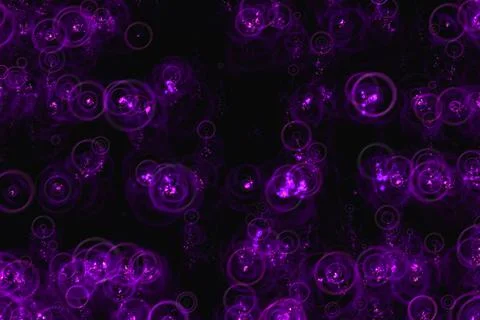 Circle ring particle color CG background wallpaper Illustrazione stock