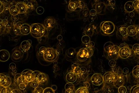 Circle ring particle color CG background wallpaper Stock Illustration