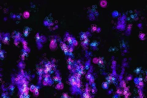 Circle ring particle color CG background wallpaper Illustrazione stock