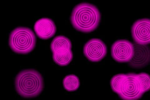 Circle ring particle color CG background wallpaper Stock Illustration