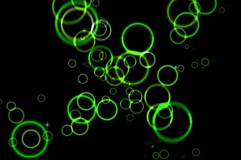 Circle ring particle color CG background wallpaper Stock Illustration