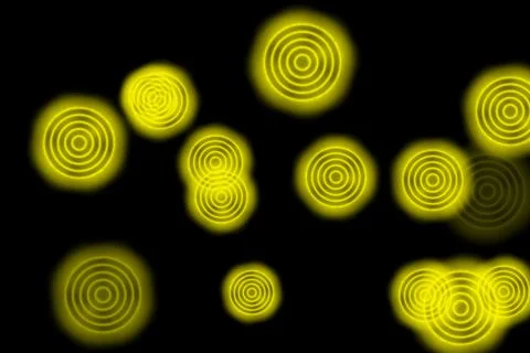 Circle ring particle color CG background wallpaper Stock Illustration