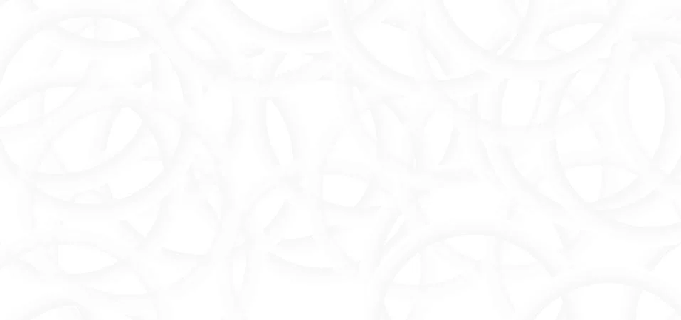 Circle ring shape overlap complicate design white abstract background Stock Illustration