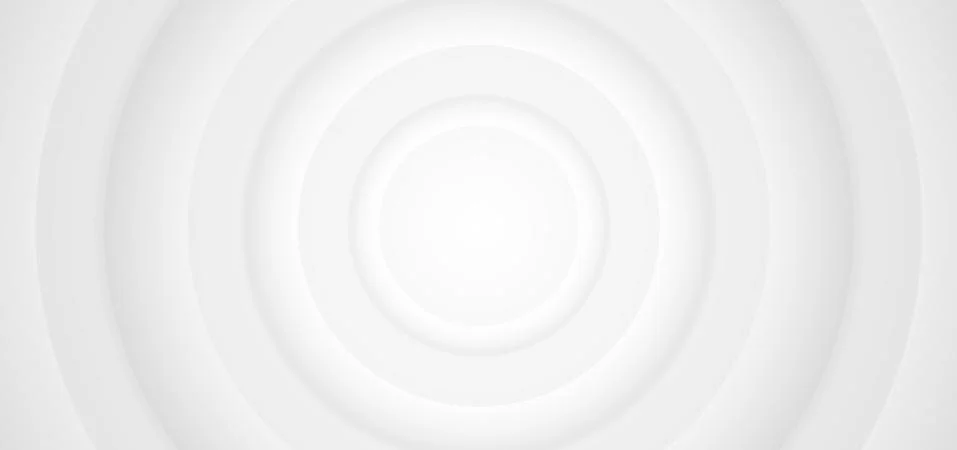 Circle ring shape white background ripple wave style. Stock Illustration