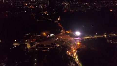 Circle roadway Stock-Footage 81509176