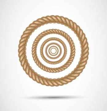 Circle rope Stock Photos