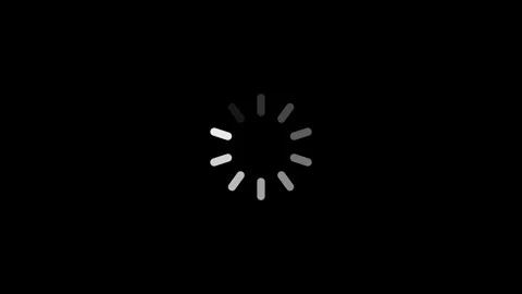 Circle rotating loading or progress bar icon. circle loading icon refresh effect 動画素材 336250014