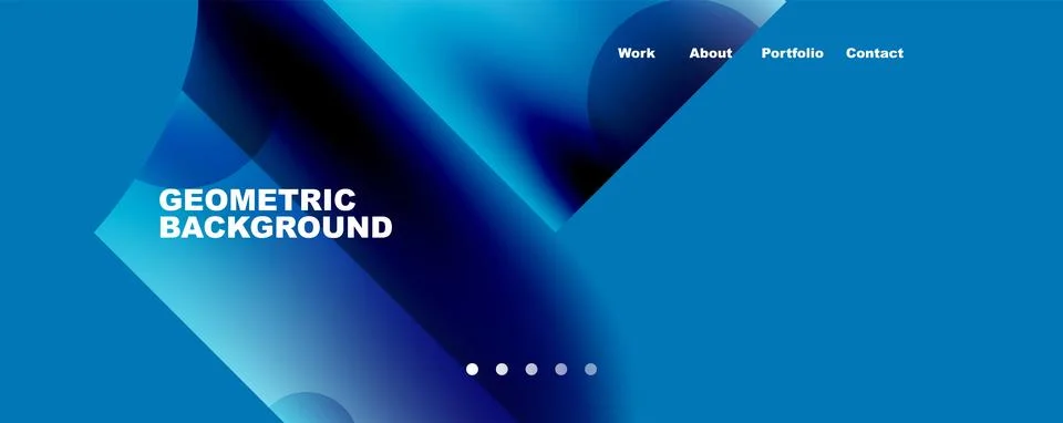 Circle, round elements and lines geometric abstract background. Vector 스톡 일러스트