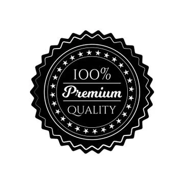 Circle seal stamp on white background 스톡 일러스트