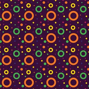 Circle seamless Illustrazione stock