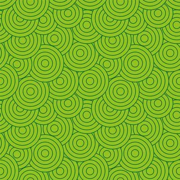 Circle seamless pattern. Abstract textile print. Vector backdrop. 스톡 일러스트