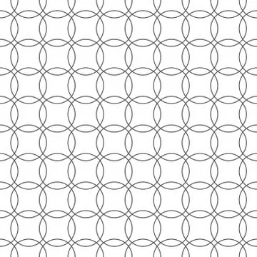 Circle seamless pattern Stockillustratie