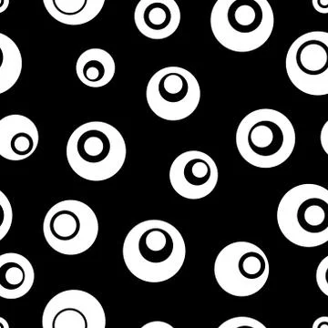 Circle seamless pattern 스톡 일러스트