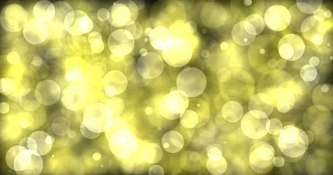 Circle shape abstract bubbles texture yellow Stock Illustration