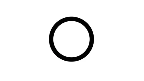 Circle shape animated Stock Footage 146402782