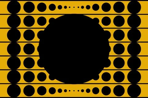 Circle shape conceptual vector background design Illustrazione stock