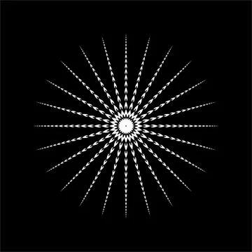 Circle Shape from fire shape Icon Stock Illustration