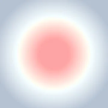 Circle shape in gradient grey, white, and red color for wallpaper and background Stock Illustration