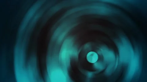 Circle shape gree  blurry lights animation  Stock Footage 238833172