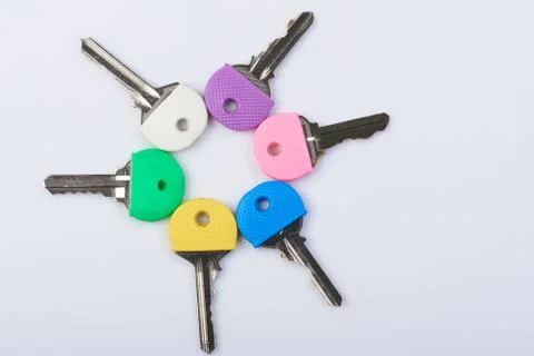 Circle shape key Stock Photos