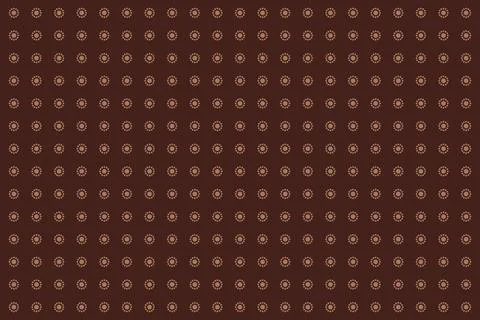 Circle shape pattern and texture fabric background design Stock Illustration