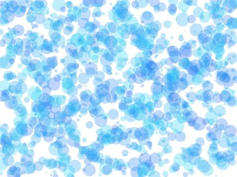 Circle shape skyblue Stock Illustration