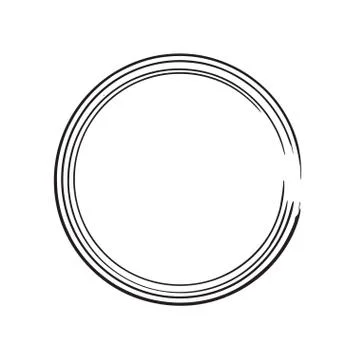 Circle shape vector black grunge background Ilustración de archivo