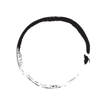 Circle shape vector black grunge background 스톡 일러스트