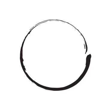 Circle shape vector black grunge background 스톡 일러스트