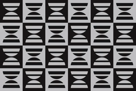 Circle Shapes and Designs Grey Colors Geometric Pattern Geometric Background Illustrazione stock