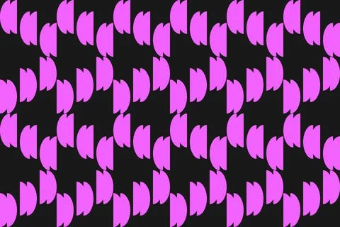Circle Shapes and Designs Purple Colors Geometric Pattern Geometric Background Stock Illustration
