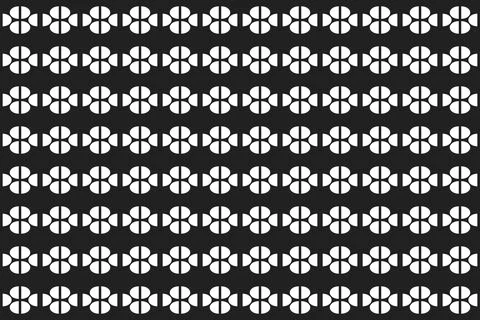 Circle Shapes and Designs White Colors Geometric Pattern Geometric Background Illustrazione stock