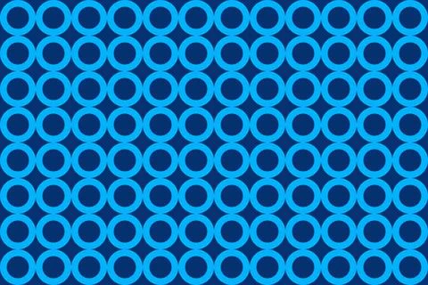 Circle Shapes Blue Geometric Pattern Background 스톡 일러스트