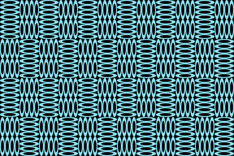 Circle Shapes Blue Geometric Pattern Background 스톡 일러스트