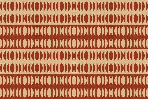 Circle Shapes Brown Geometric Pattern Background 库存插图