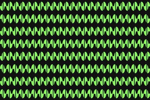Circle Shapes Green Geometric Pattern Background イラスト素材