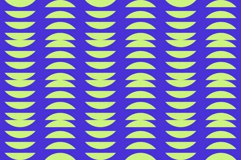 Circle Shapes Green Geometric Pattern Background イラスト素材