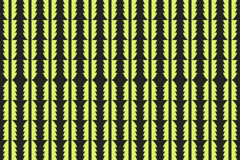 Circle Shapes Green Geometric Pattern Background イラスト素材