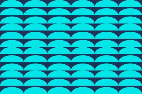 Circle Shapes Green Geometric Pattern Background 스톡 일러스트